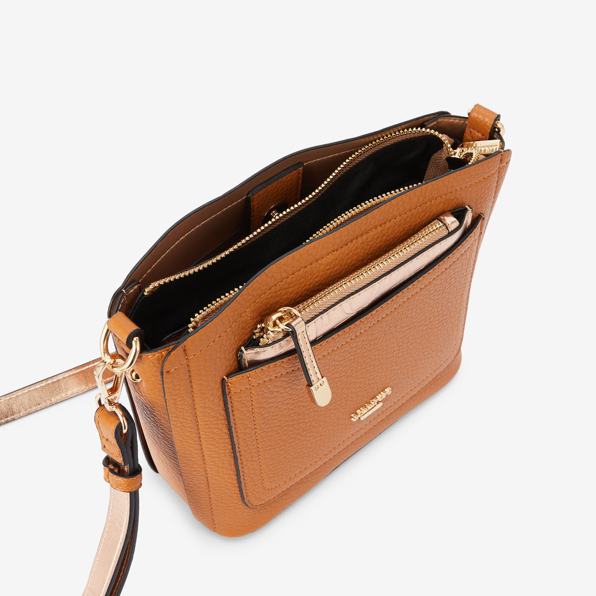 Sac multi poches moutarde Riada