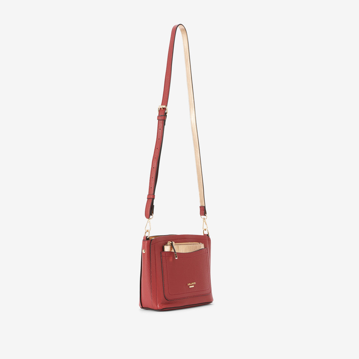 Sac multi poches rouge Riada