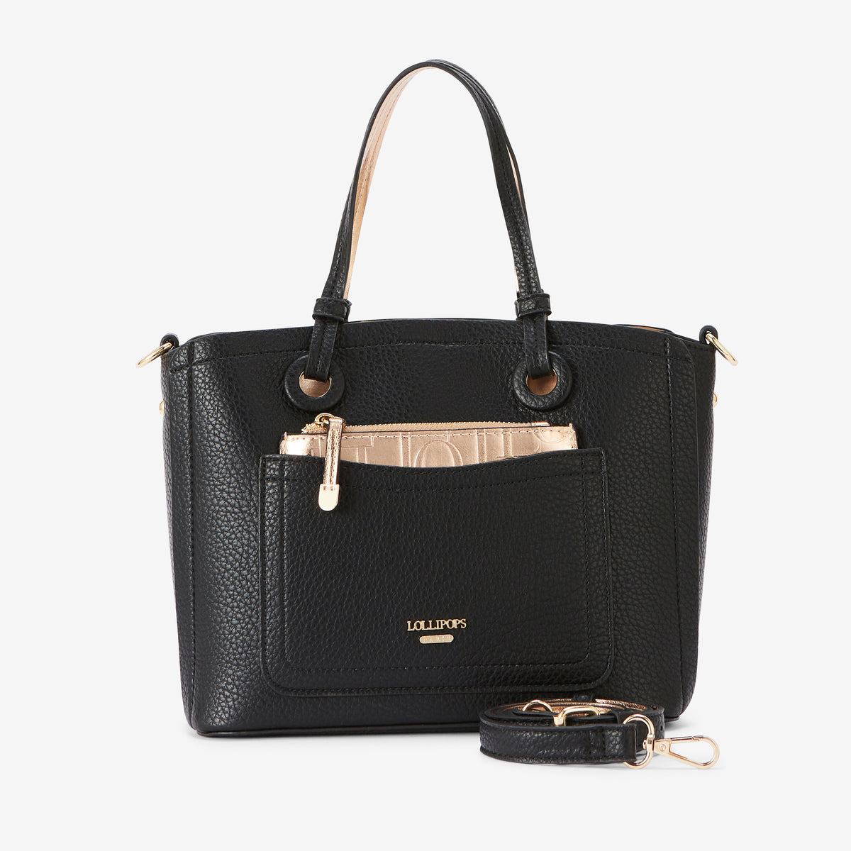 Sac shopper noir Riada