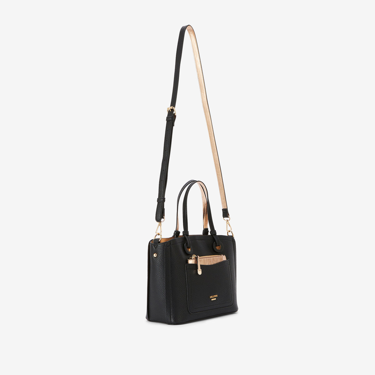 Sac shopper noir Riada