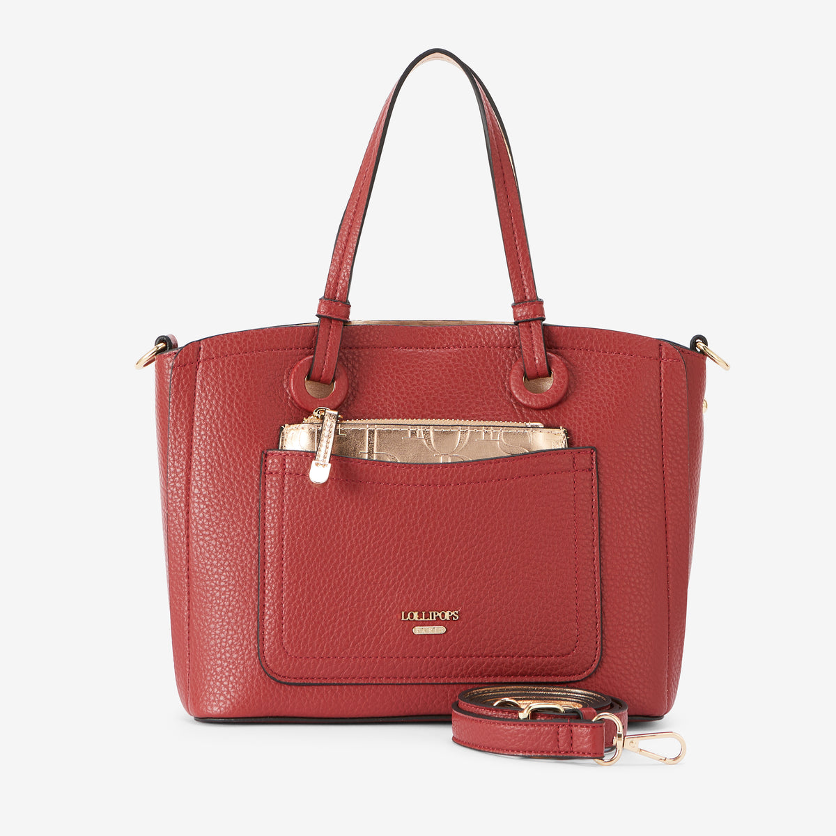 Sac shopper rouge Riada