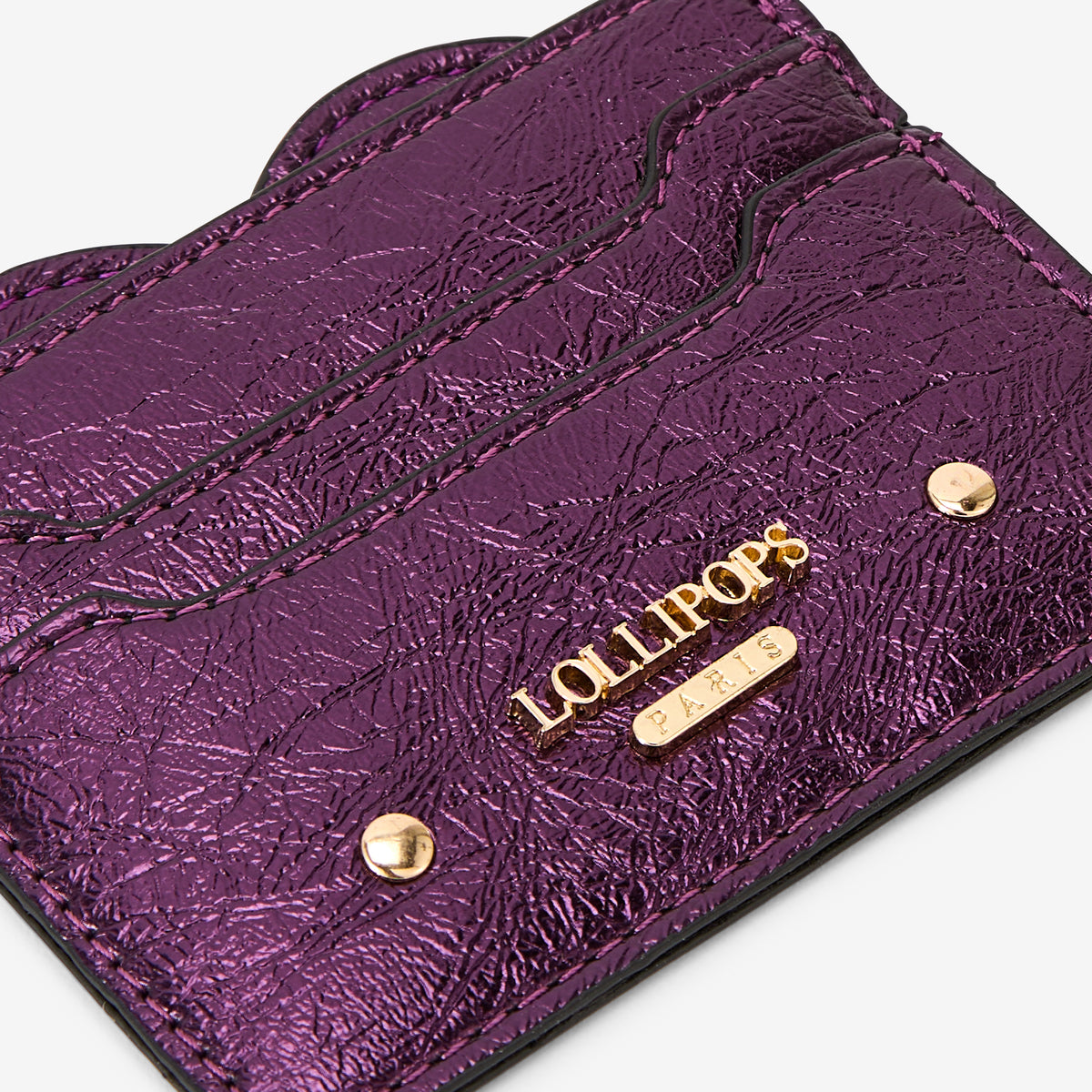 Porte cartes violet Rody