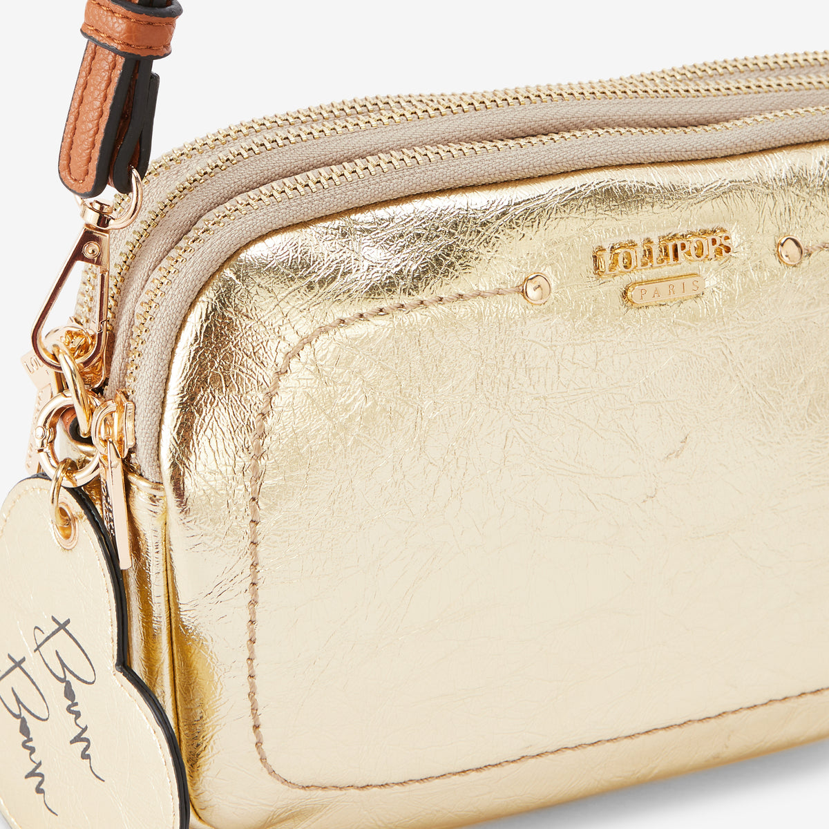 Sac multi poches dore Rody