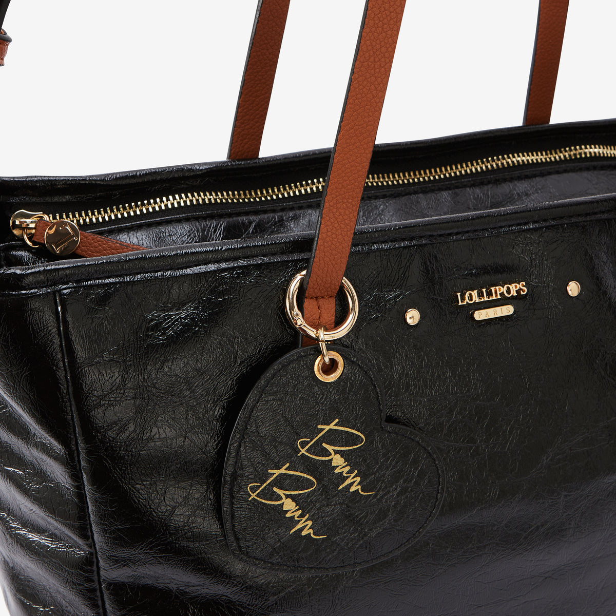 Grand sac shopper noir Rody