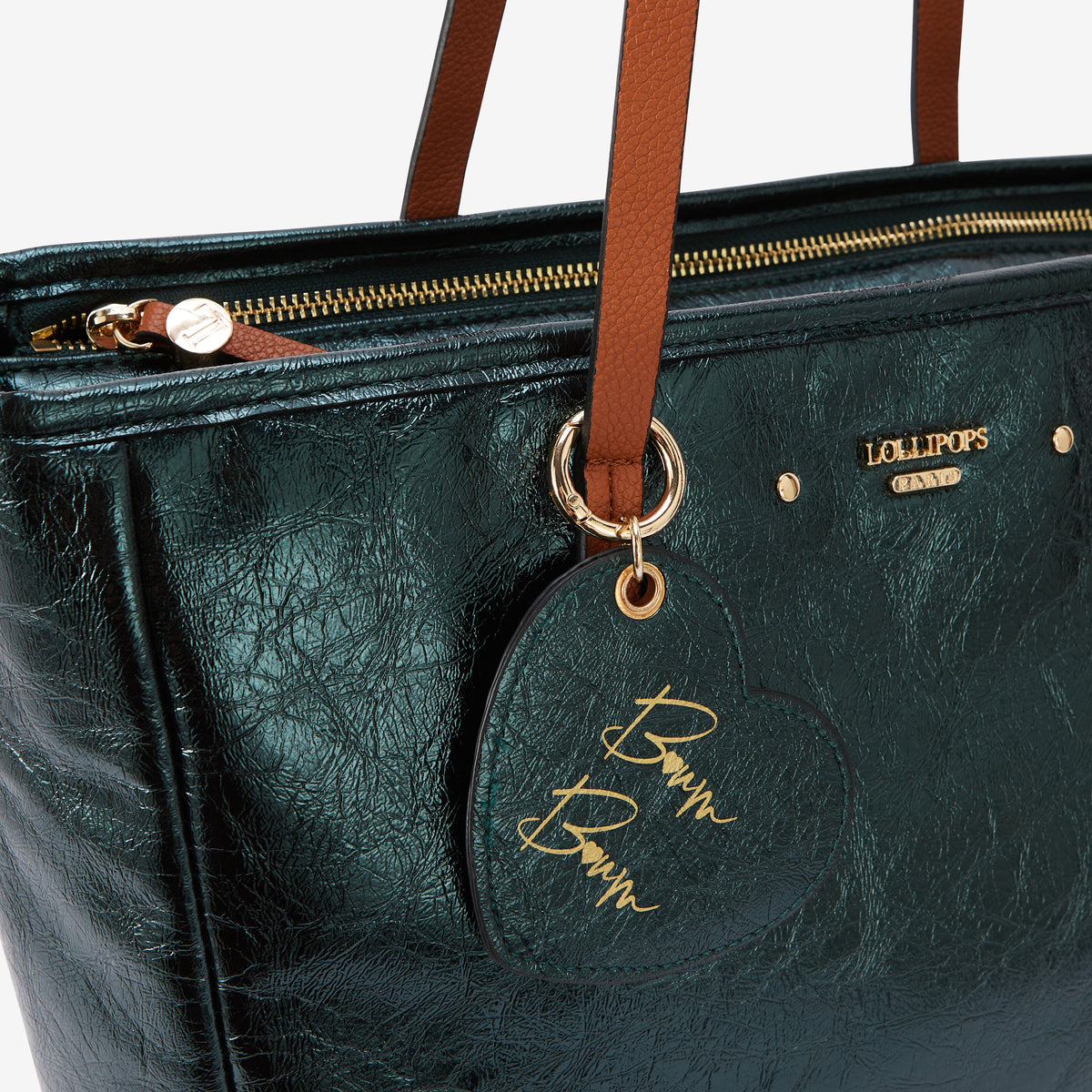 Grand sac shopper vert Rody