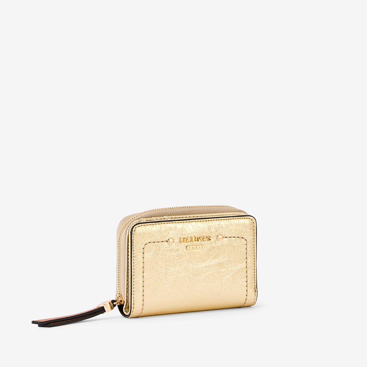 Portefeuille dore Rody