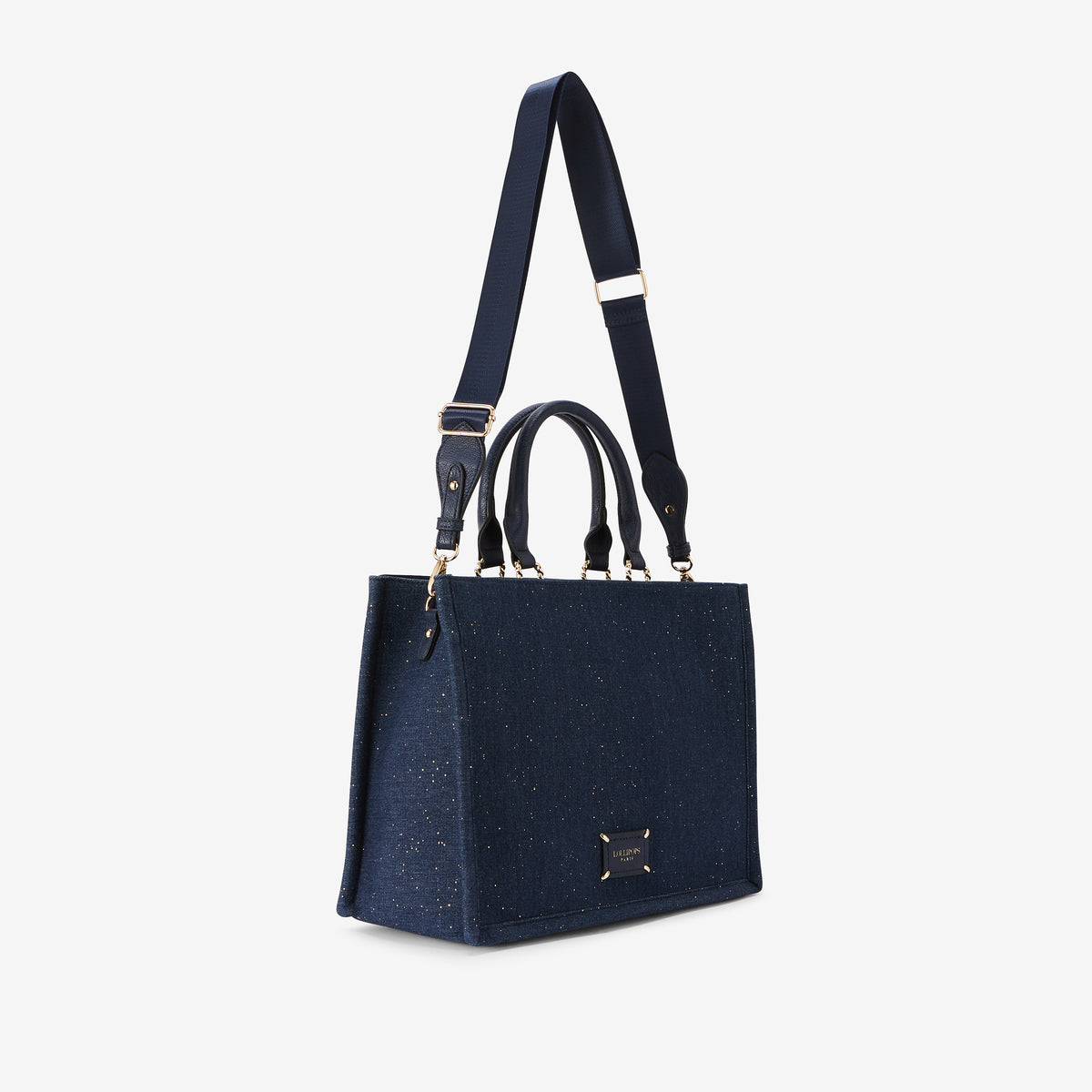 Grand sac shopper bleu Rod