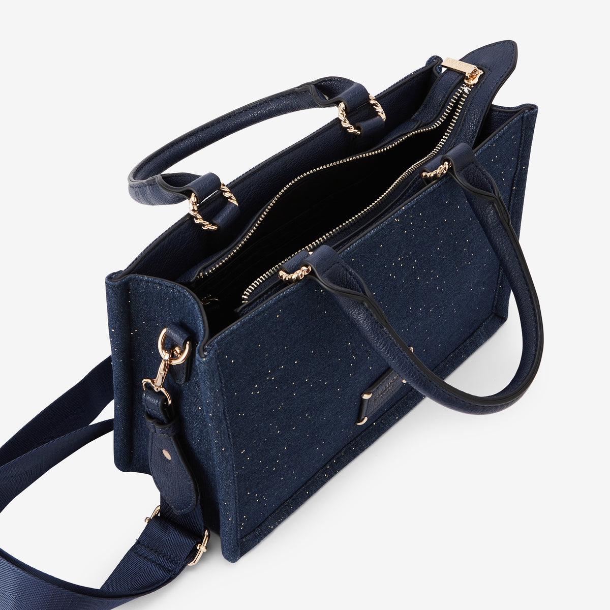 Sac shopper bleu Rod