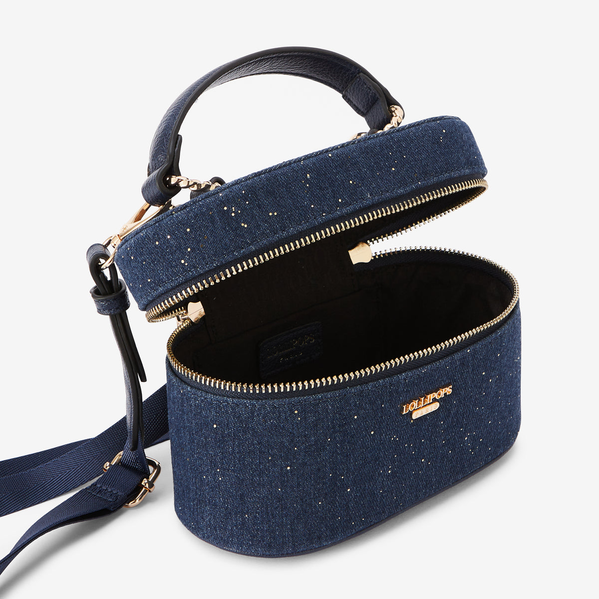 Petit sac porté épaule bleu Rod