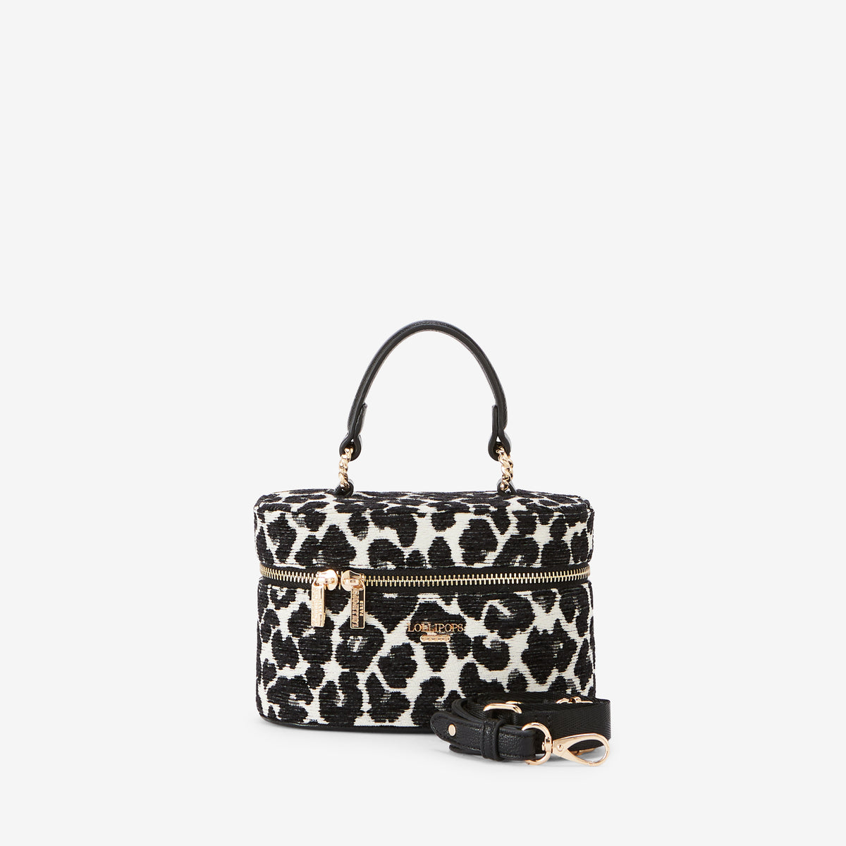 Petit sac porté épaule noir Rod