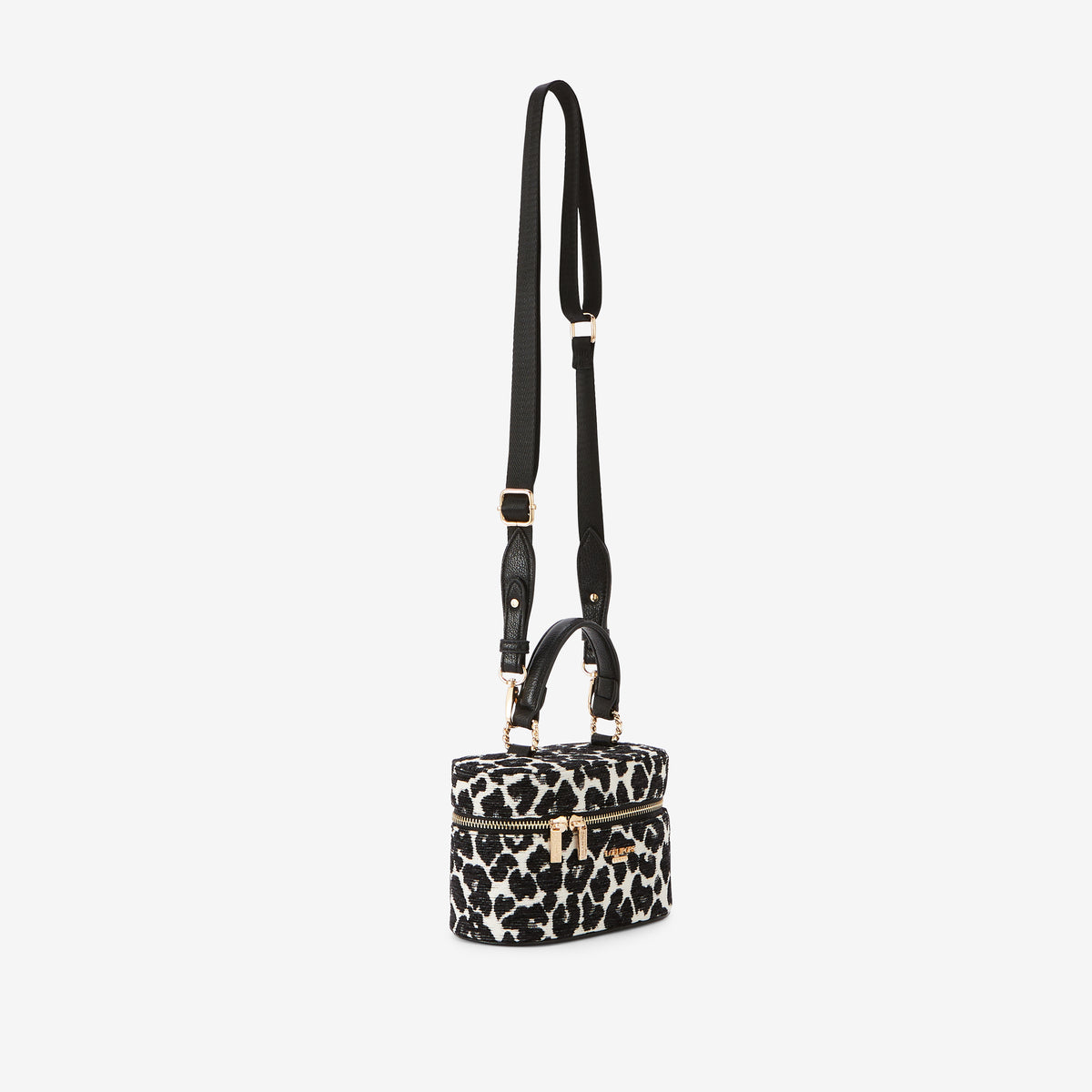 Petit sac porté épaule noir Rod
