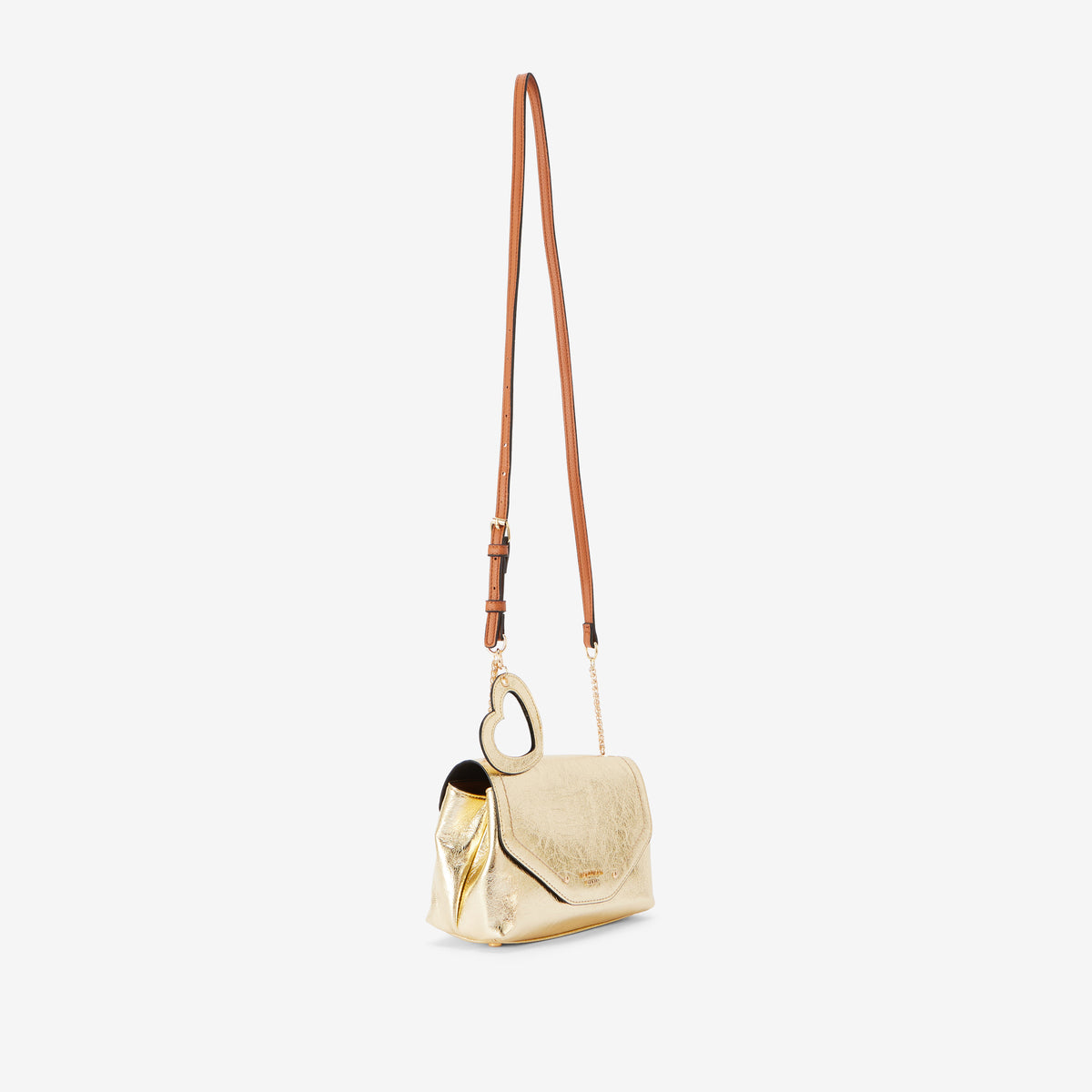 Petit sac porté épaule dore Rody