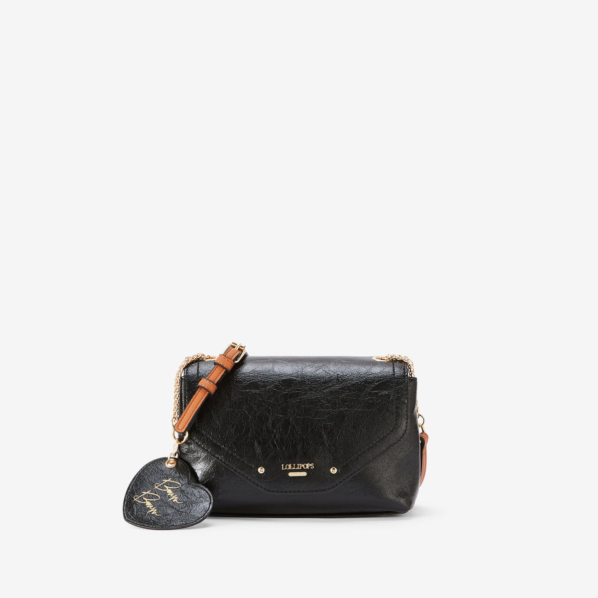 Petit sac porté épaule noir Rody