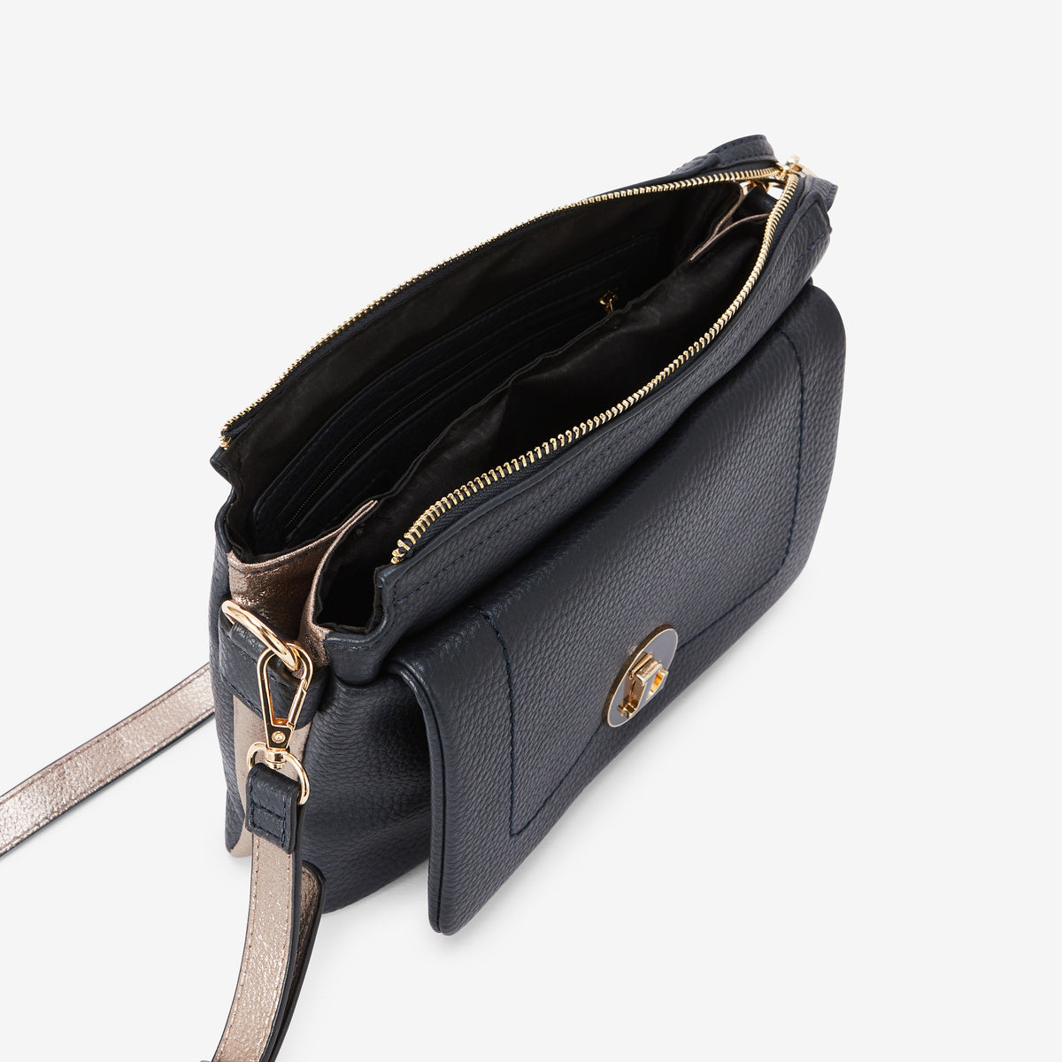 Sac multi poches M bleu Rosabelle