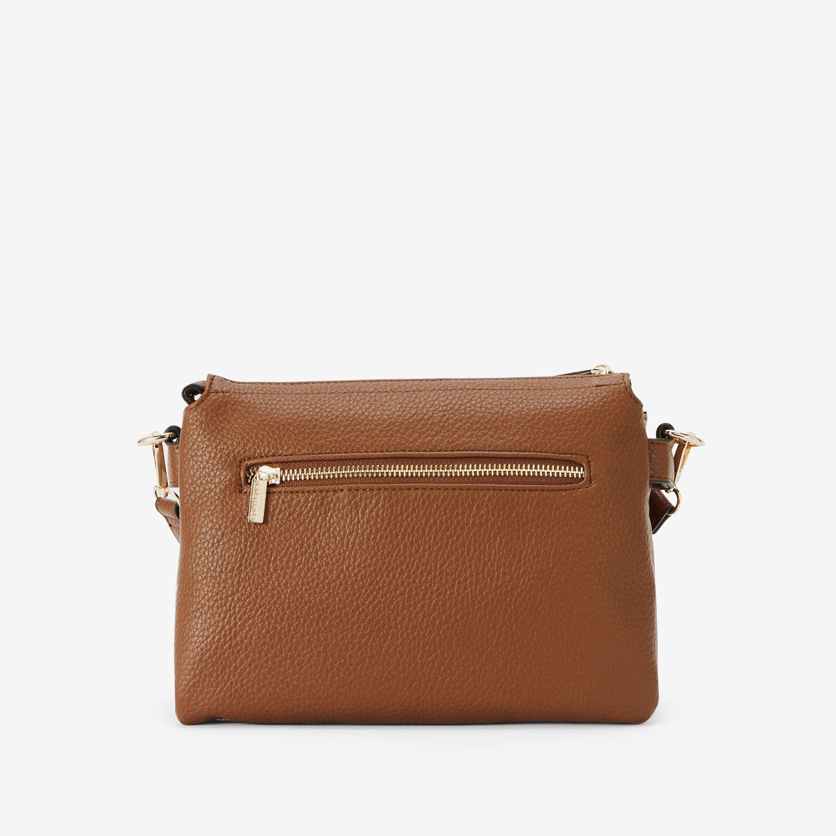 Sac multi-poches cognac Rosabelle