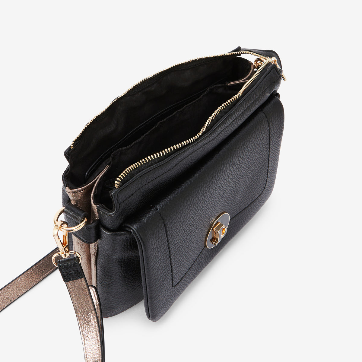 Sac multipoches noir Rosabelle