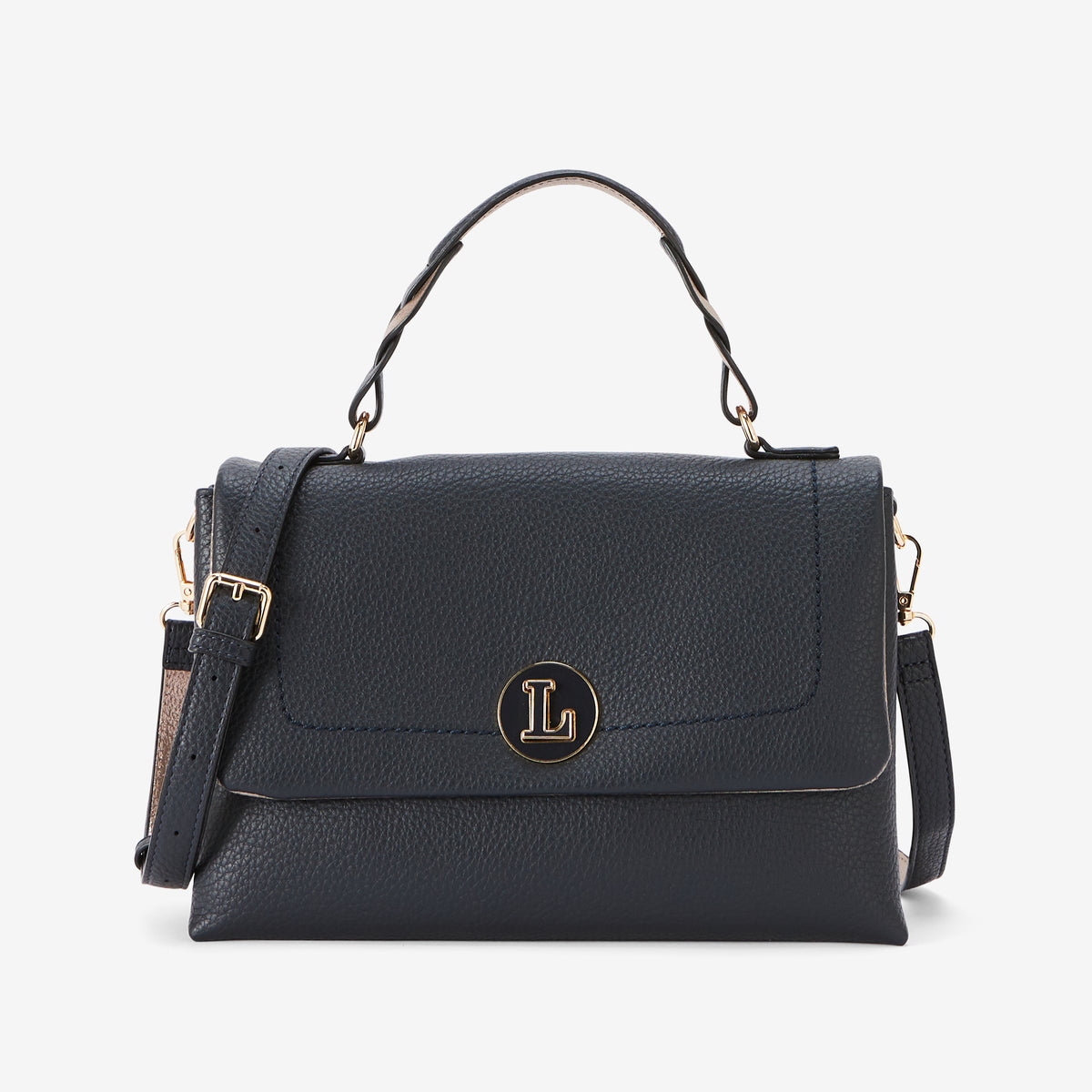 Sac épaule L bleu Rosabelle