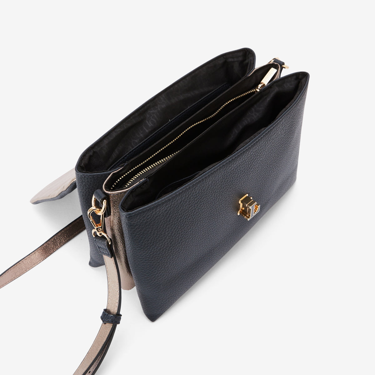 Sac épaule L bleu Rosabelle