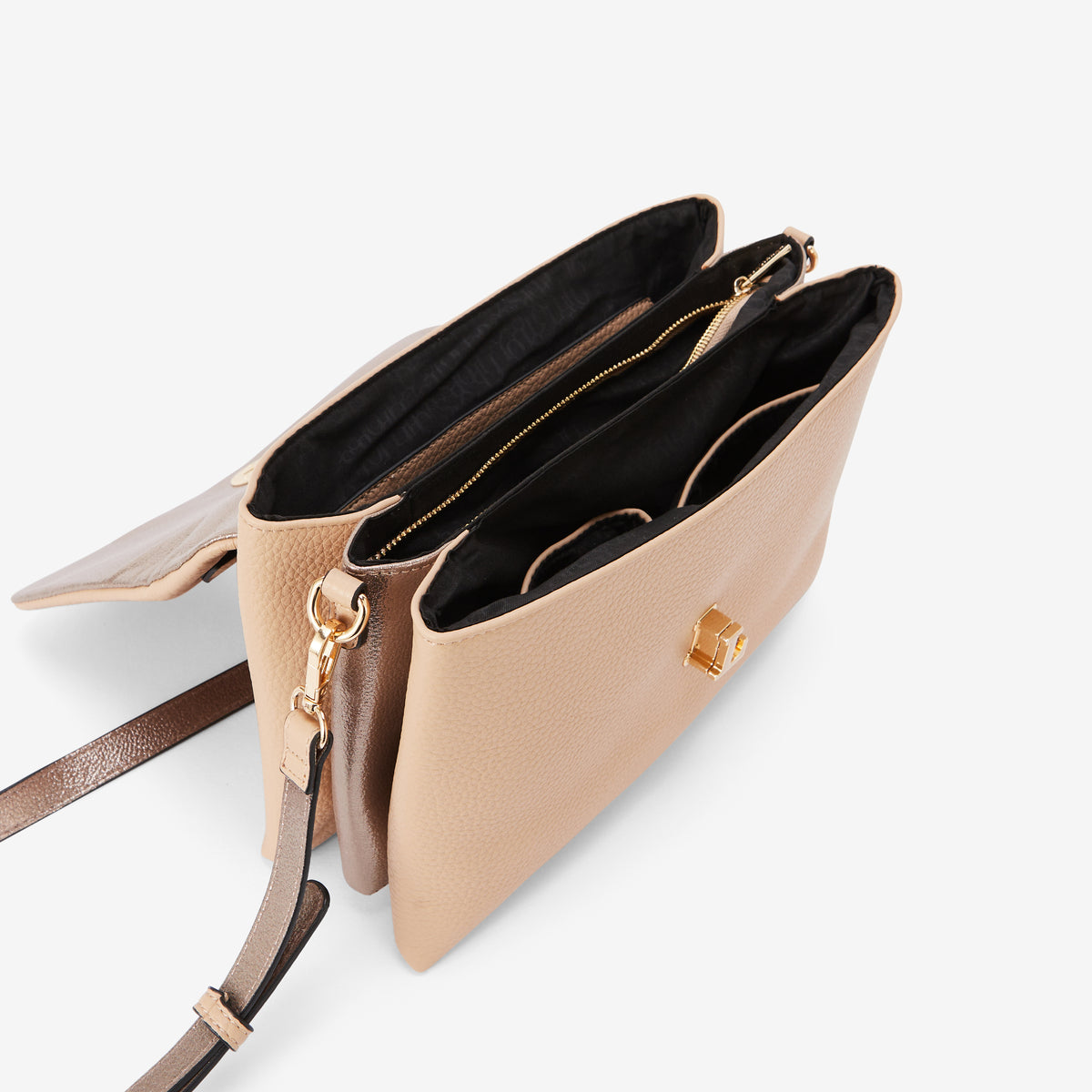 Sac épaule L beige Rosabelle