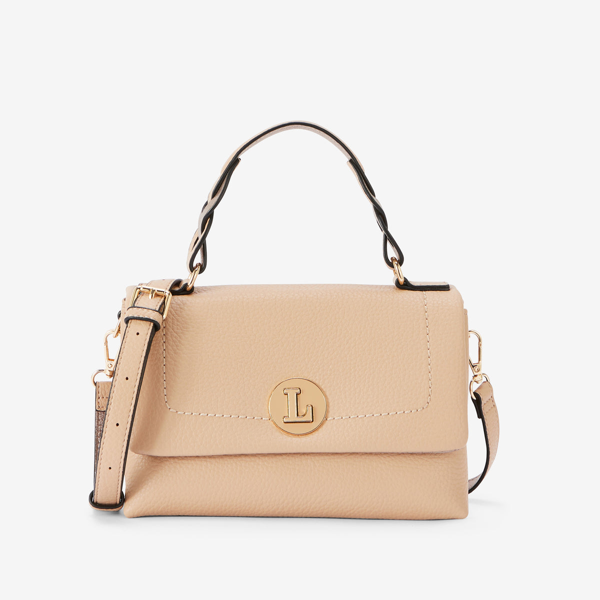 Sac épaule M beige Rosabelle