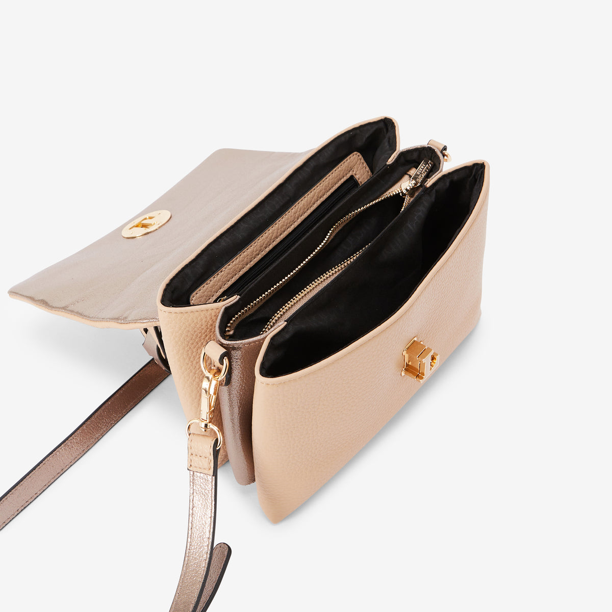 Sac épaule M beige Rosabelle