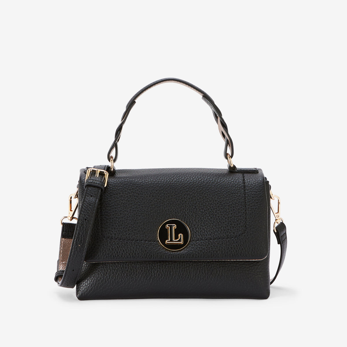 Sac porté épaule noir Rosabelle