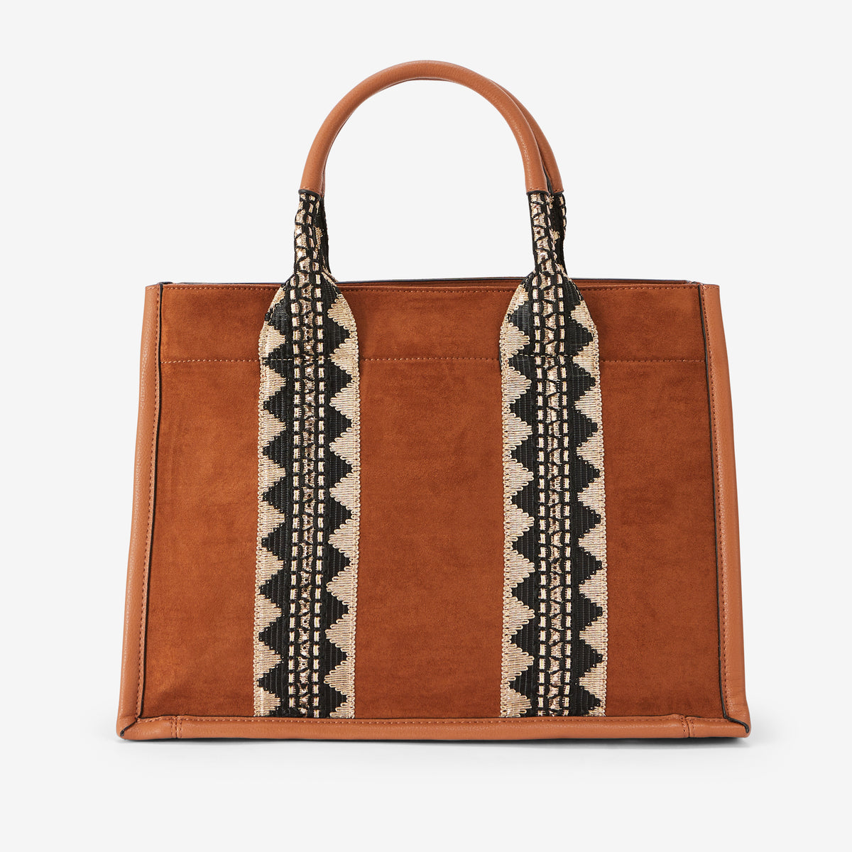 Grand sac shopper camel River