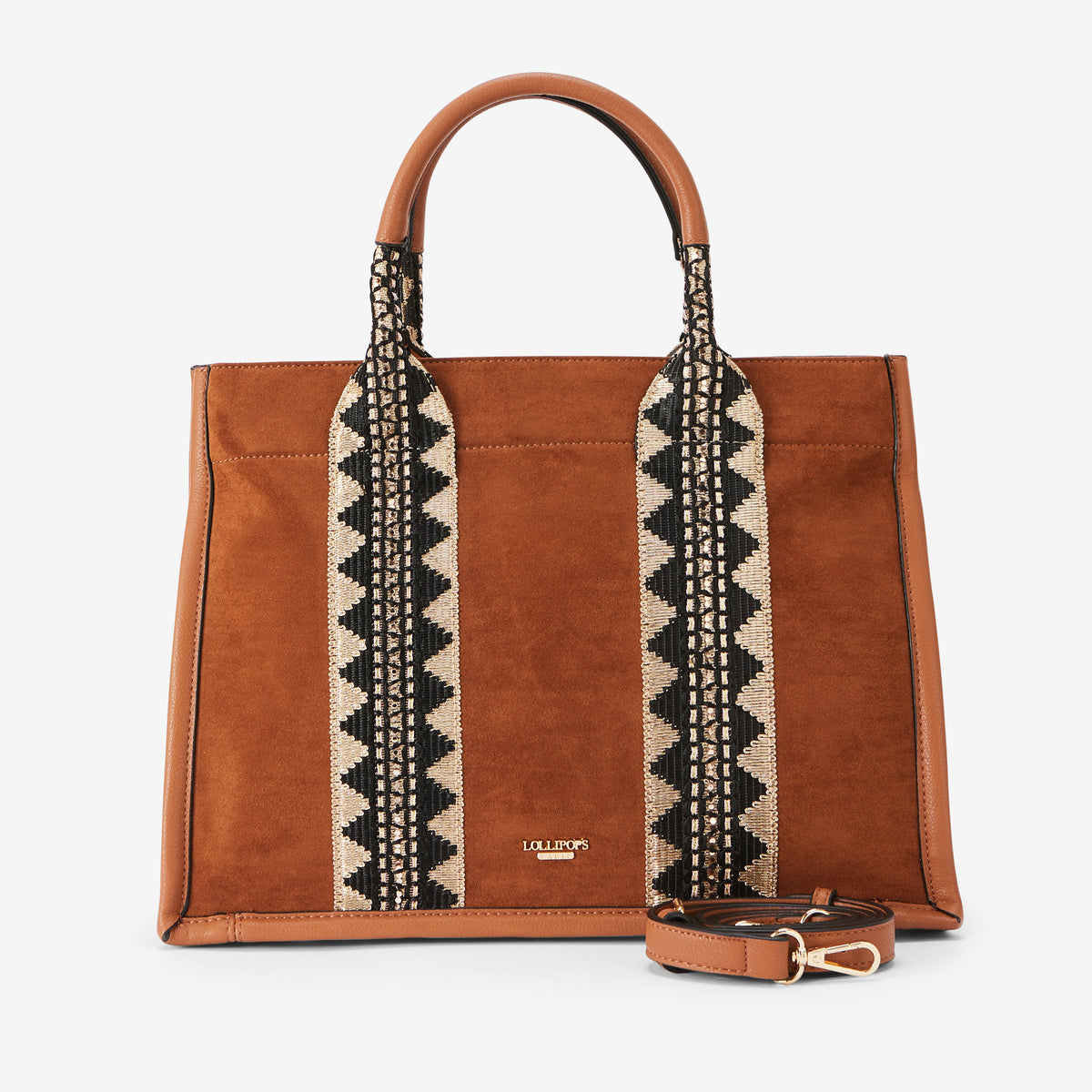 Grand sac shopper camel River