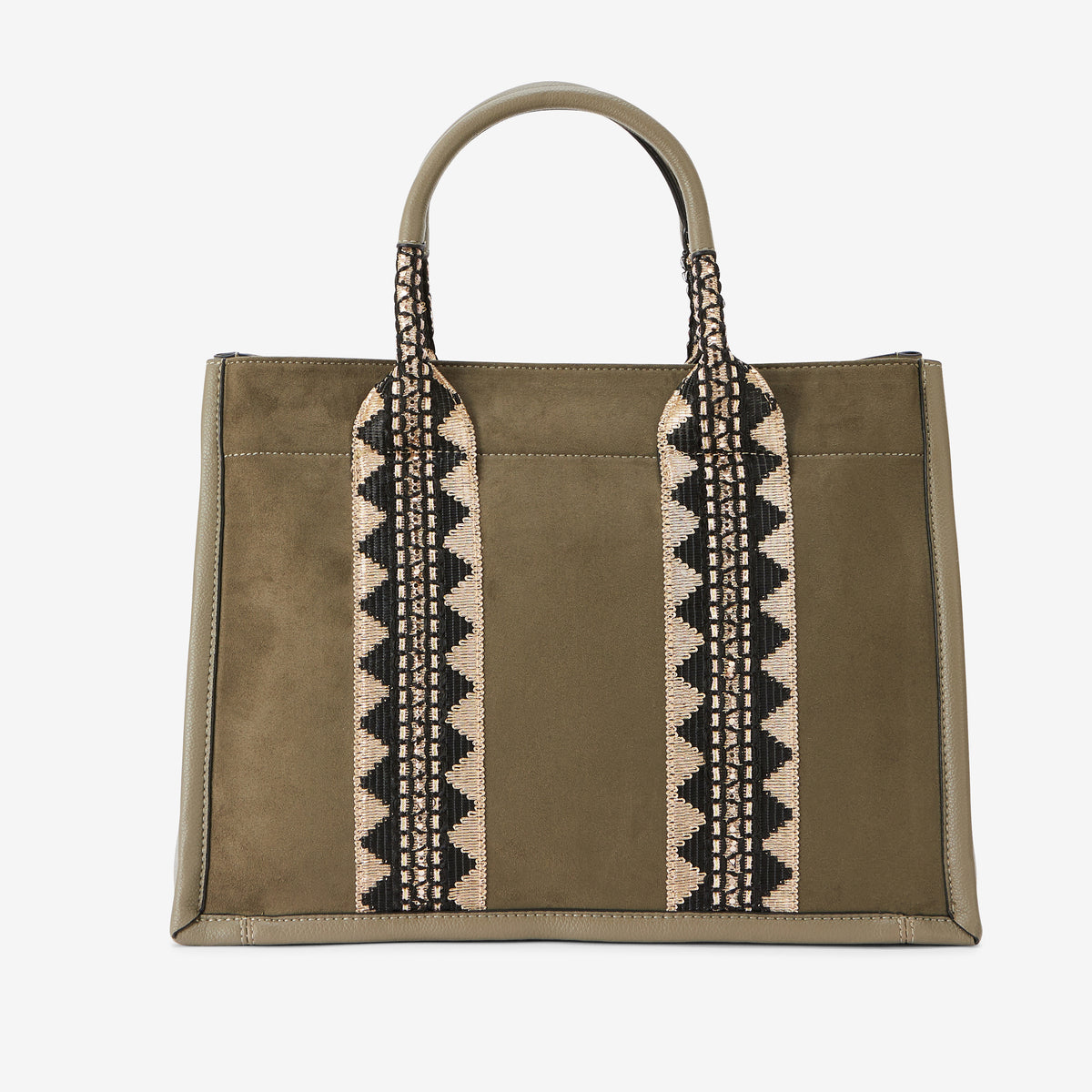 Grand sac shopper kaki River