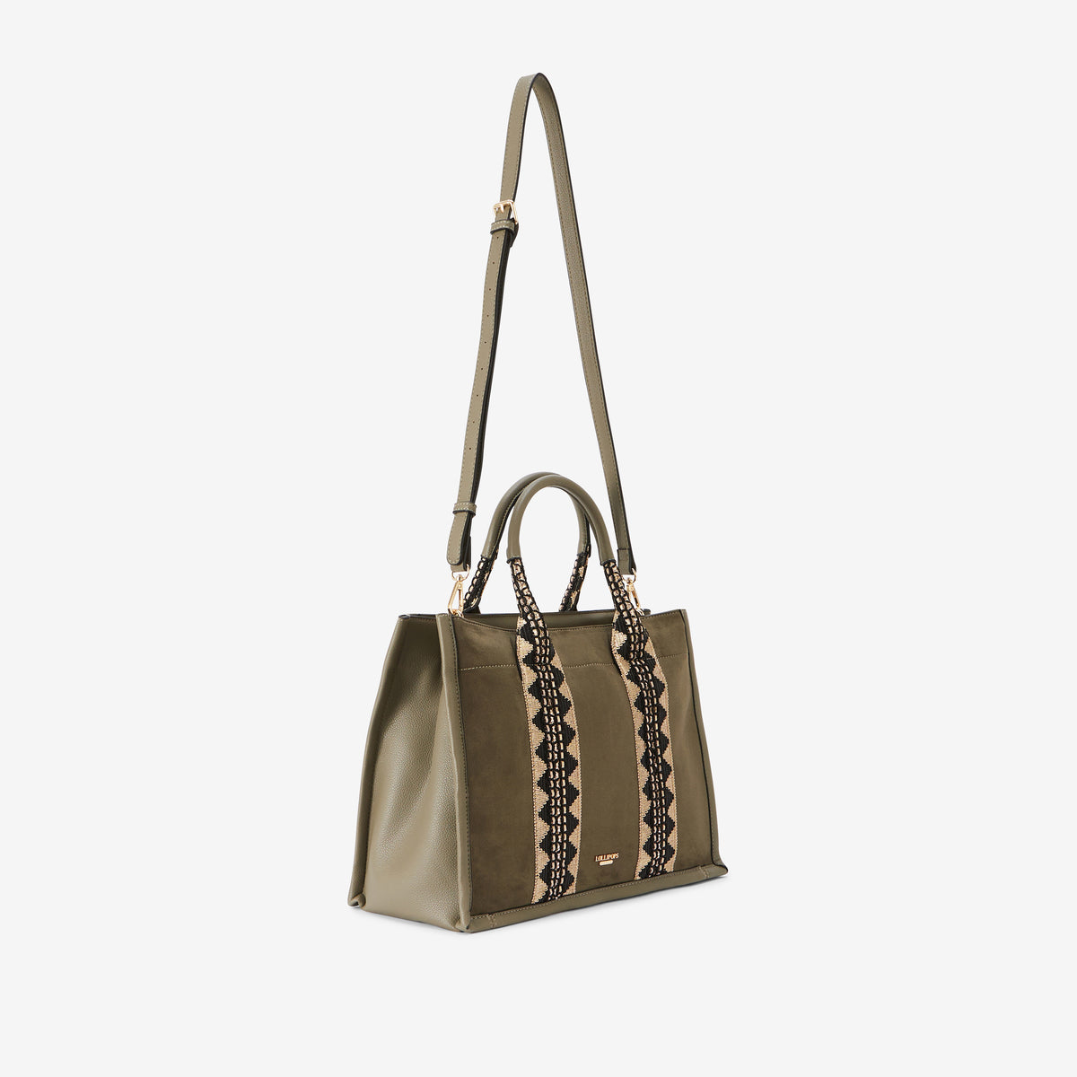 Grand sac shopper kaki River