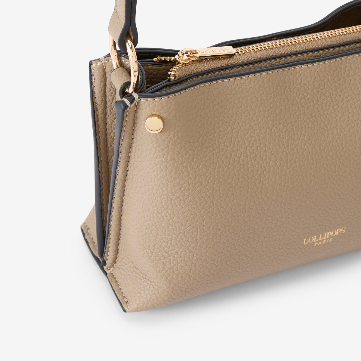 Sac multi poches taupe Rocapina