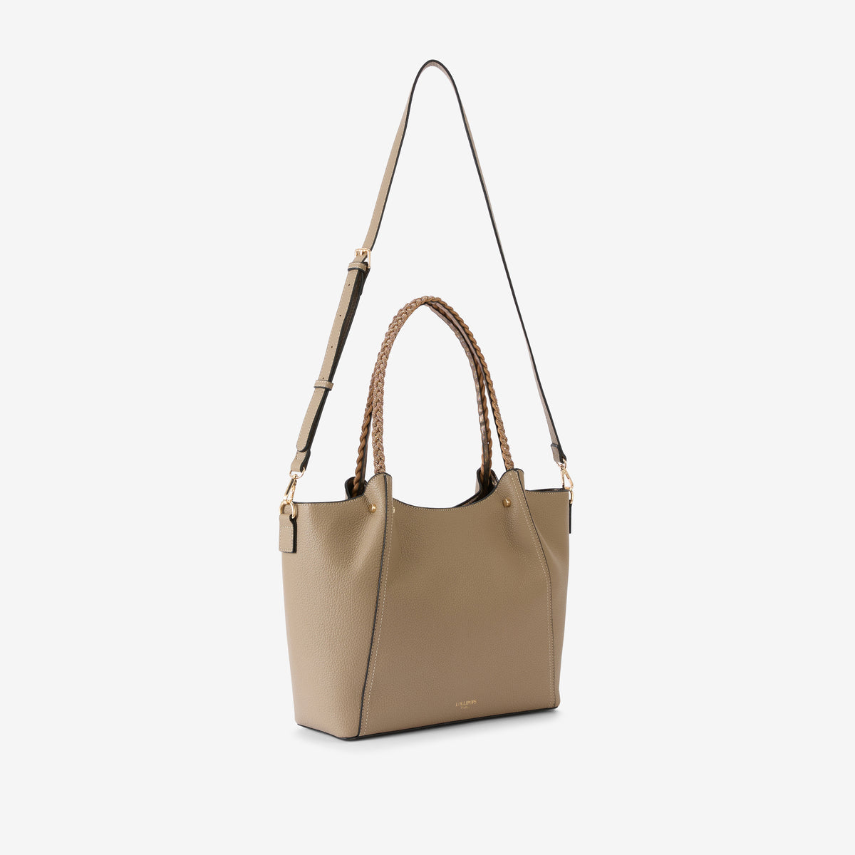 Grand sac shopper taupe Rocapina