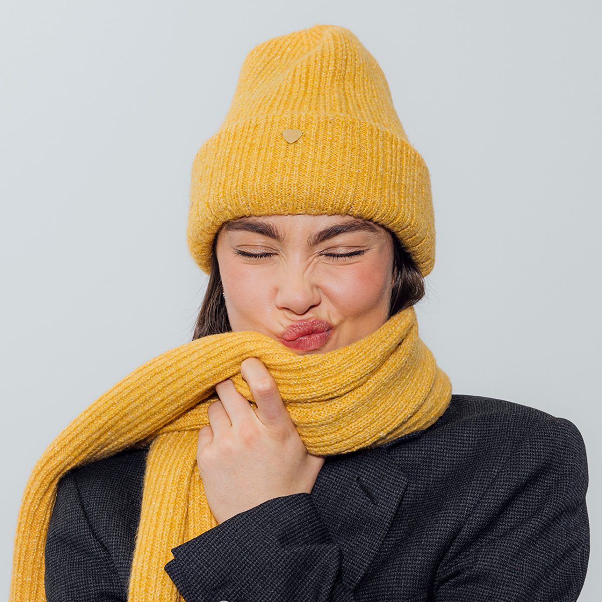 Echarpe jaune Rodez
