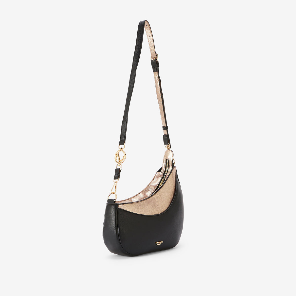 Sac hobo noir Romana