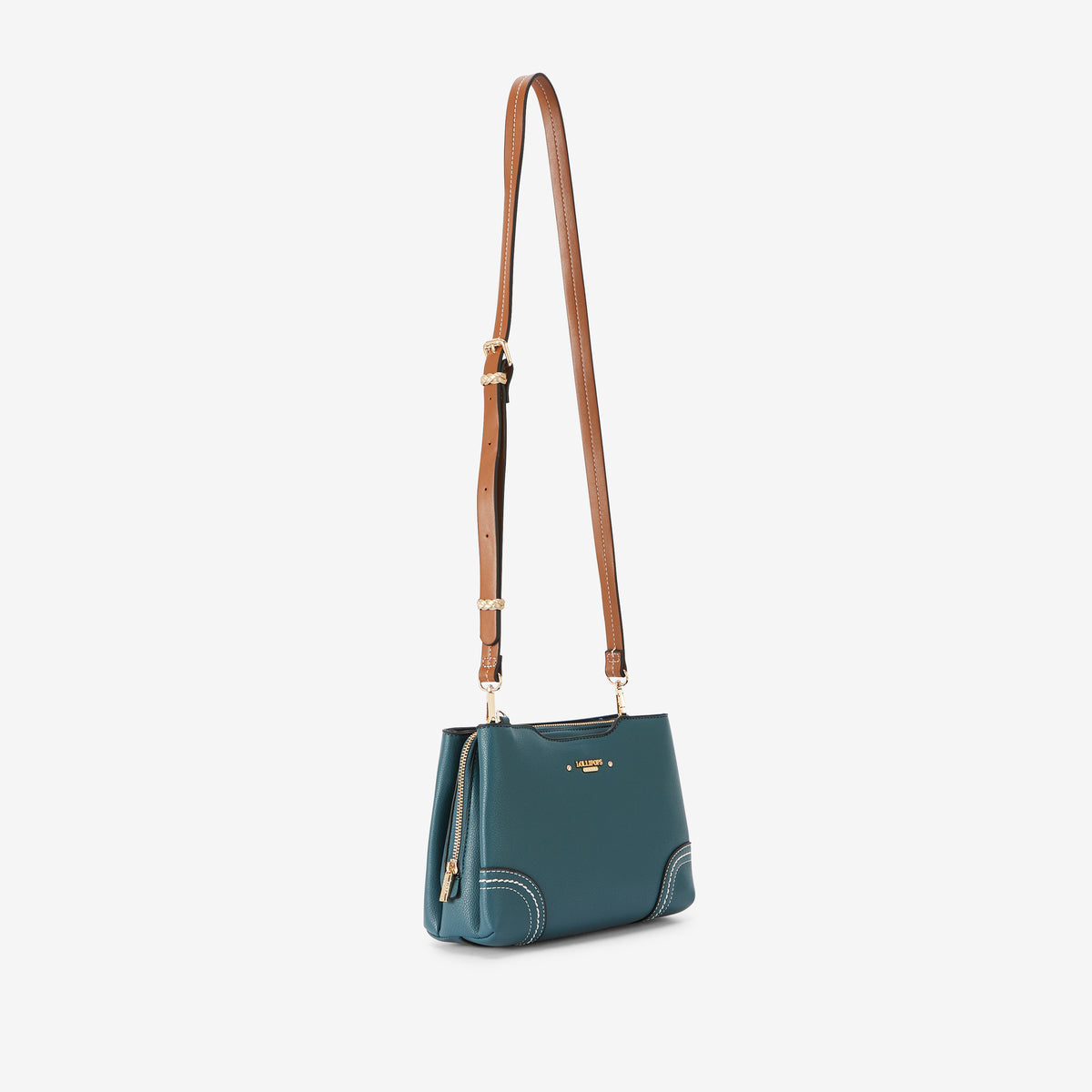 Sac multi poches bleu canard Ronnie