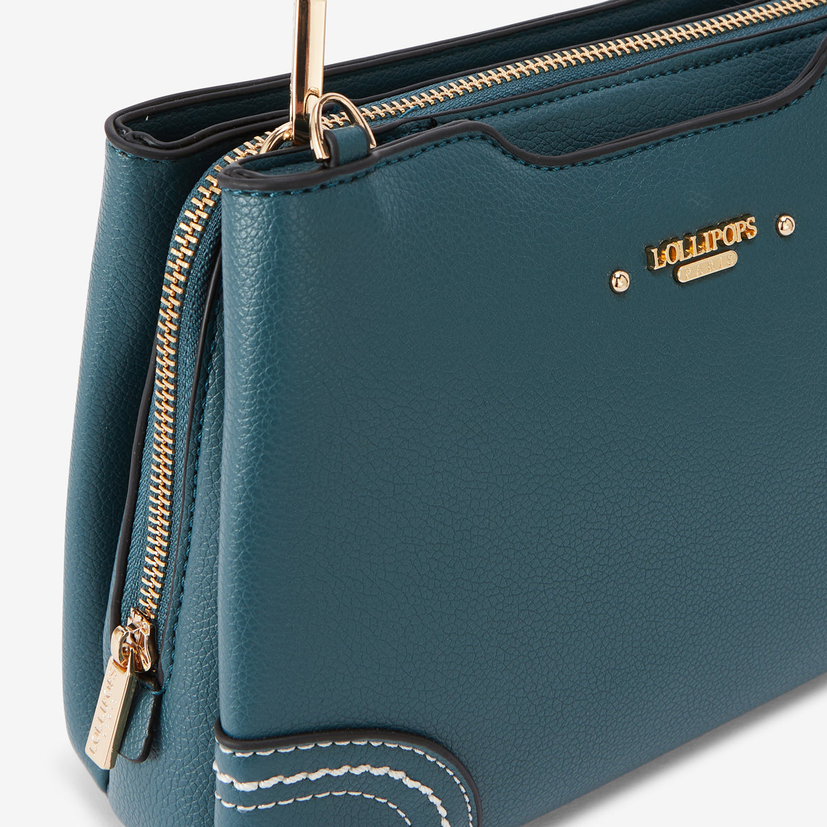 Sac multi poches bleu canard Ronnie