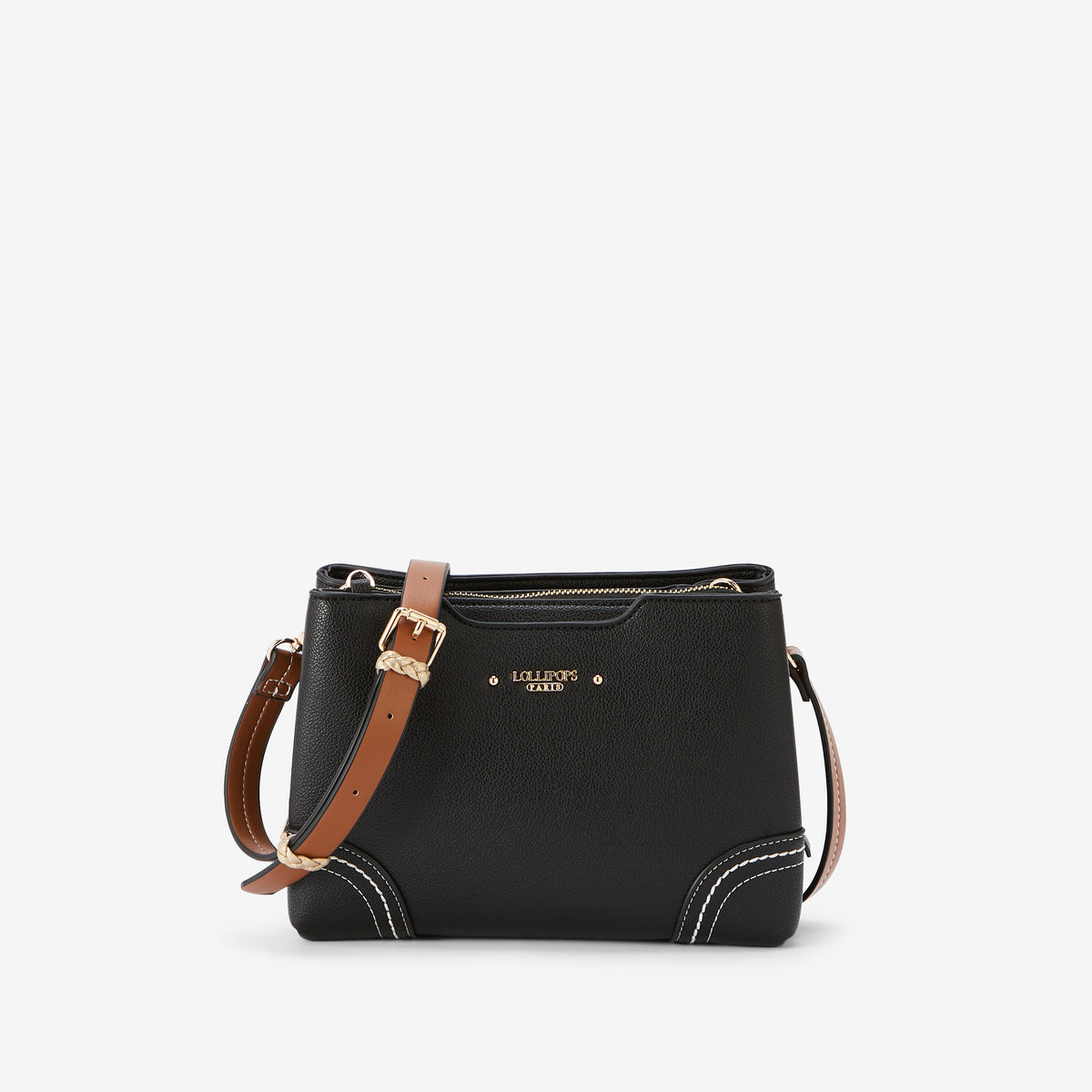 Sac multipoches noir Ronnie