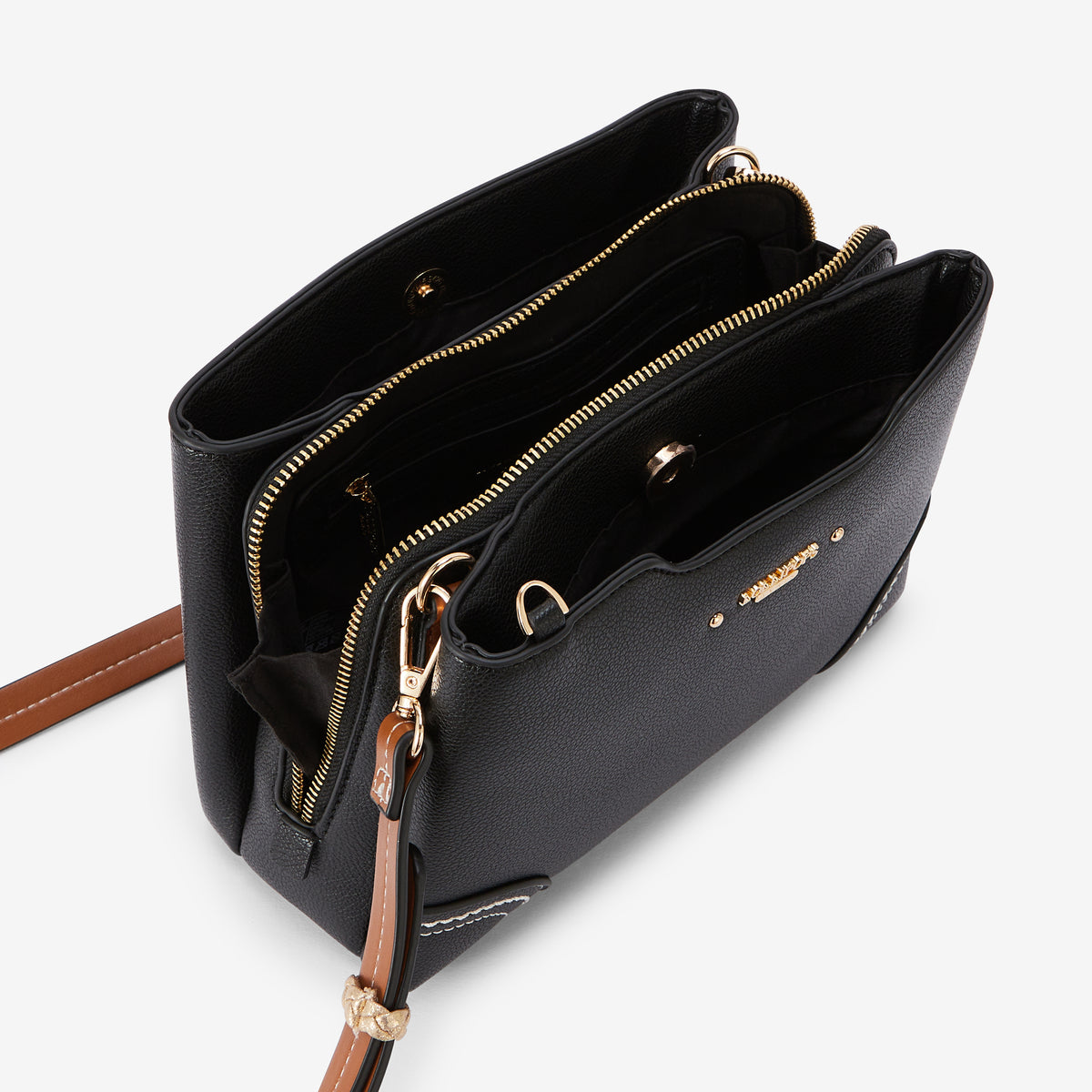 Sac multipoches noir Ronnie