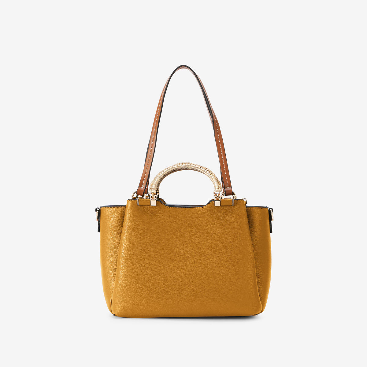 Sac shopper moutarde Ronnie