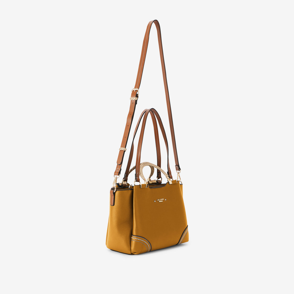 Sac shopper moutarde Ronnie