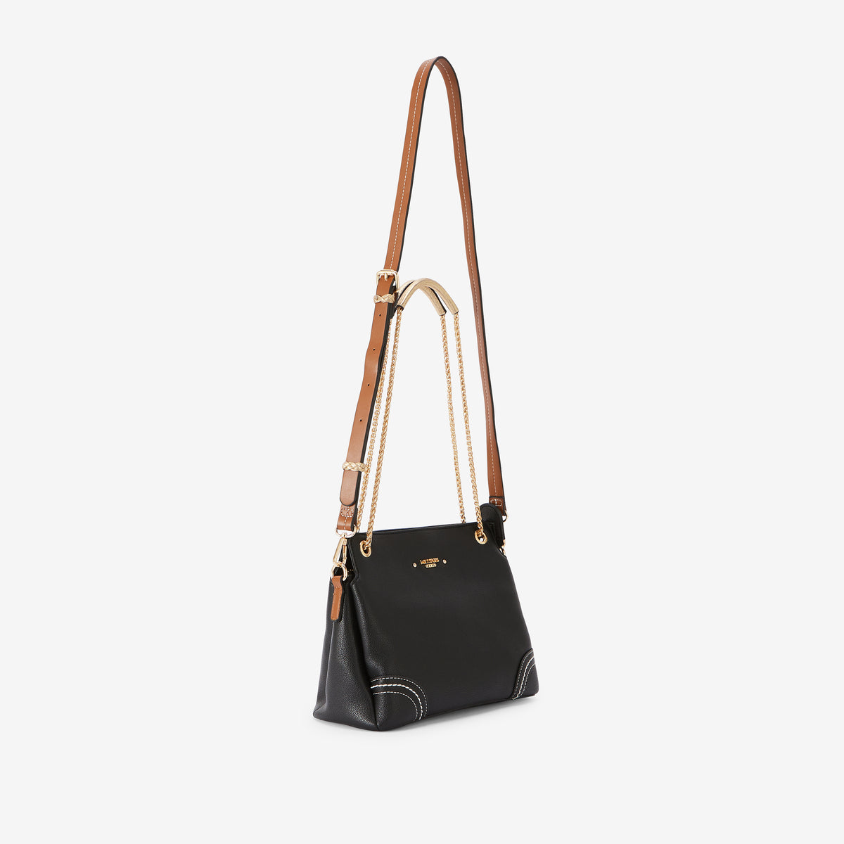 Sac porté épaule noir Ronnie