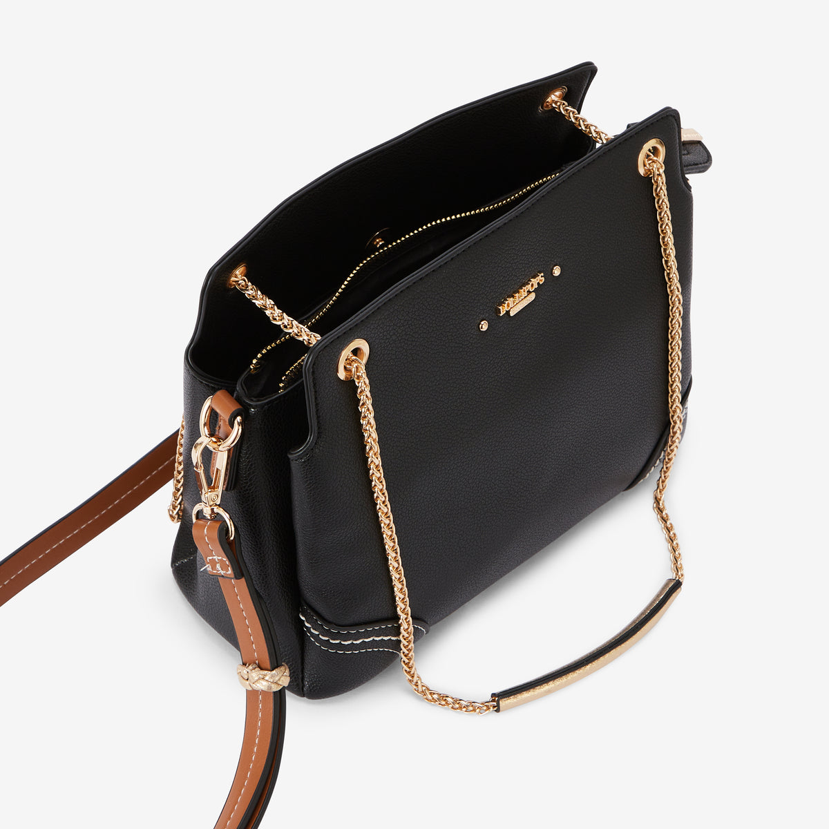 Sac porté épaule noir Ronnie