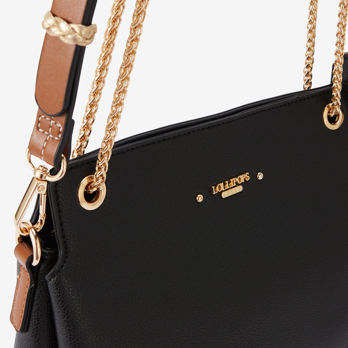Sac porté épaule noir Ronnie