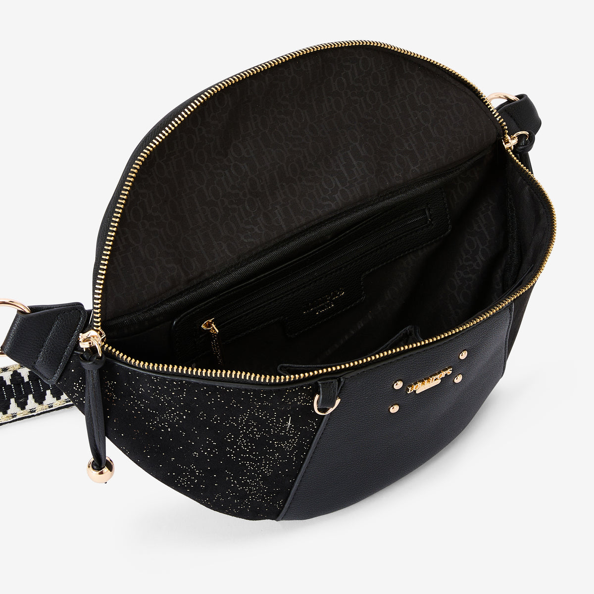 Ceinture banane noire Roseanna