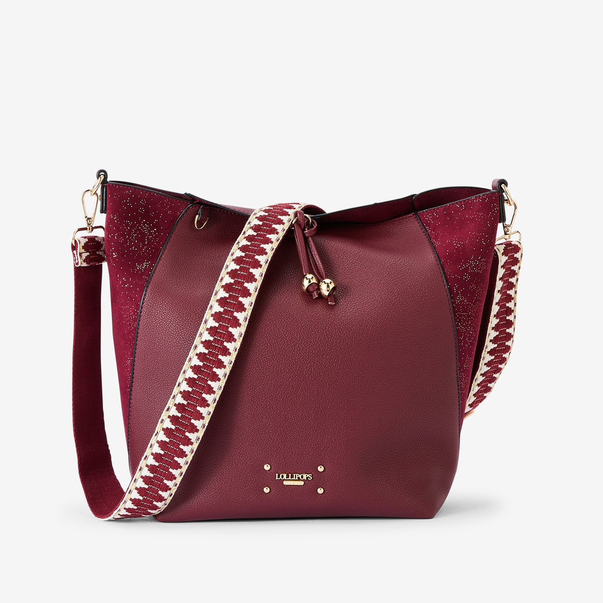 Grand hobo bordeaux Roseanna