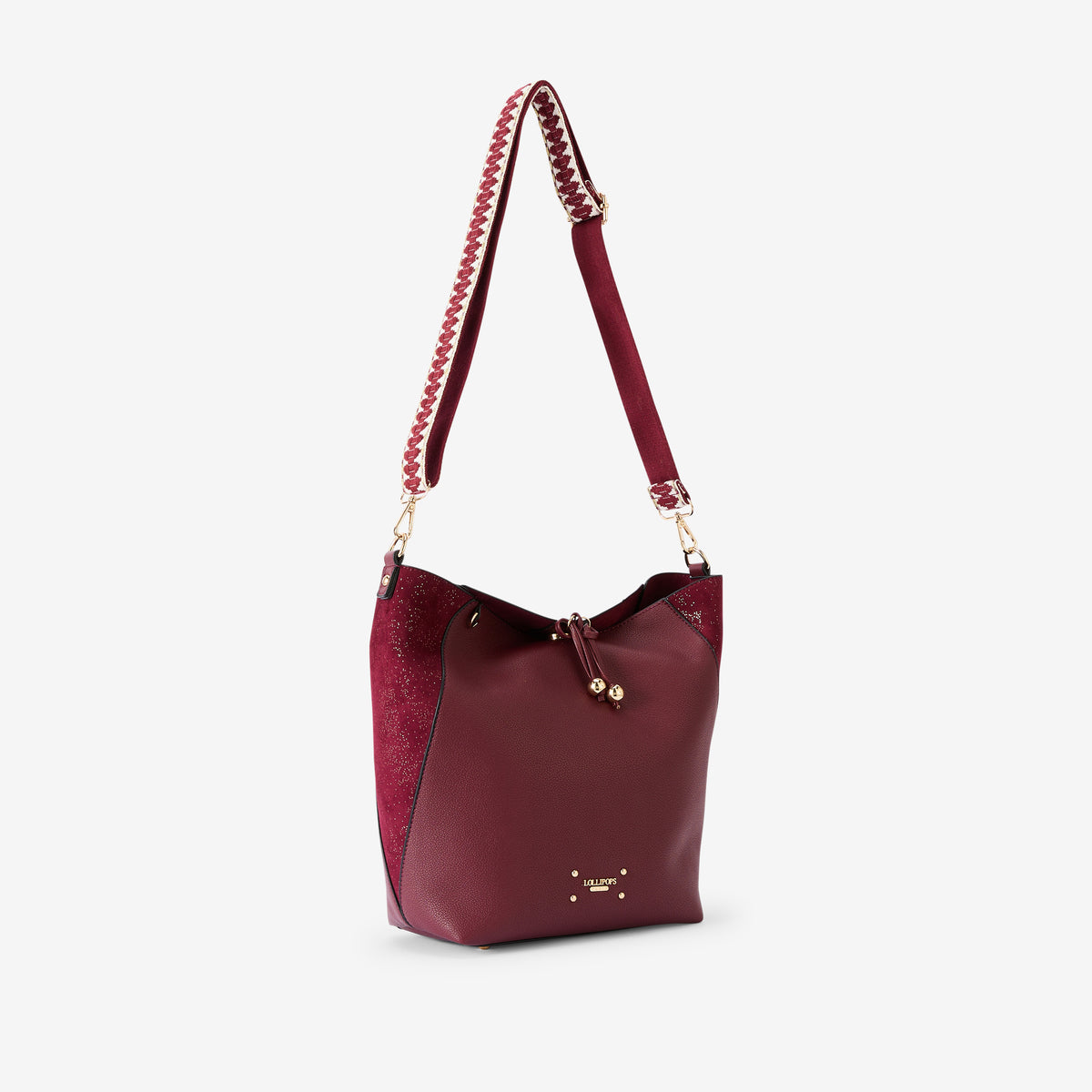 Grand hobo bordeaux Roseanna