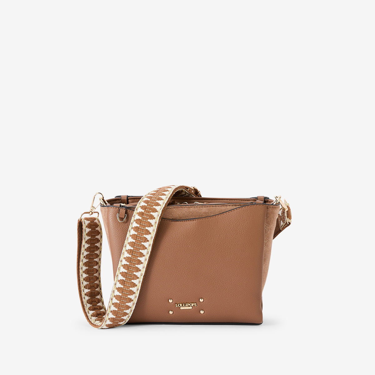 Sac multi poches taupe Roseanna