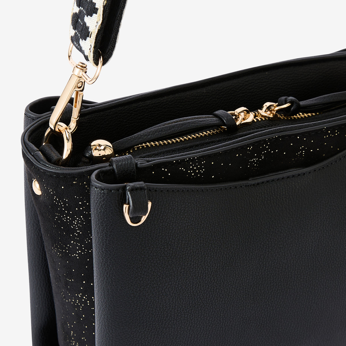 Sac multi poches noir Roseanna