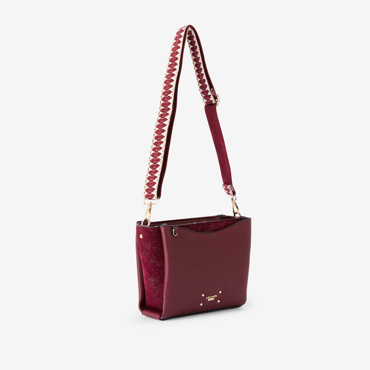 Sac multi poches bordeaux Roseanna