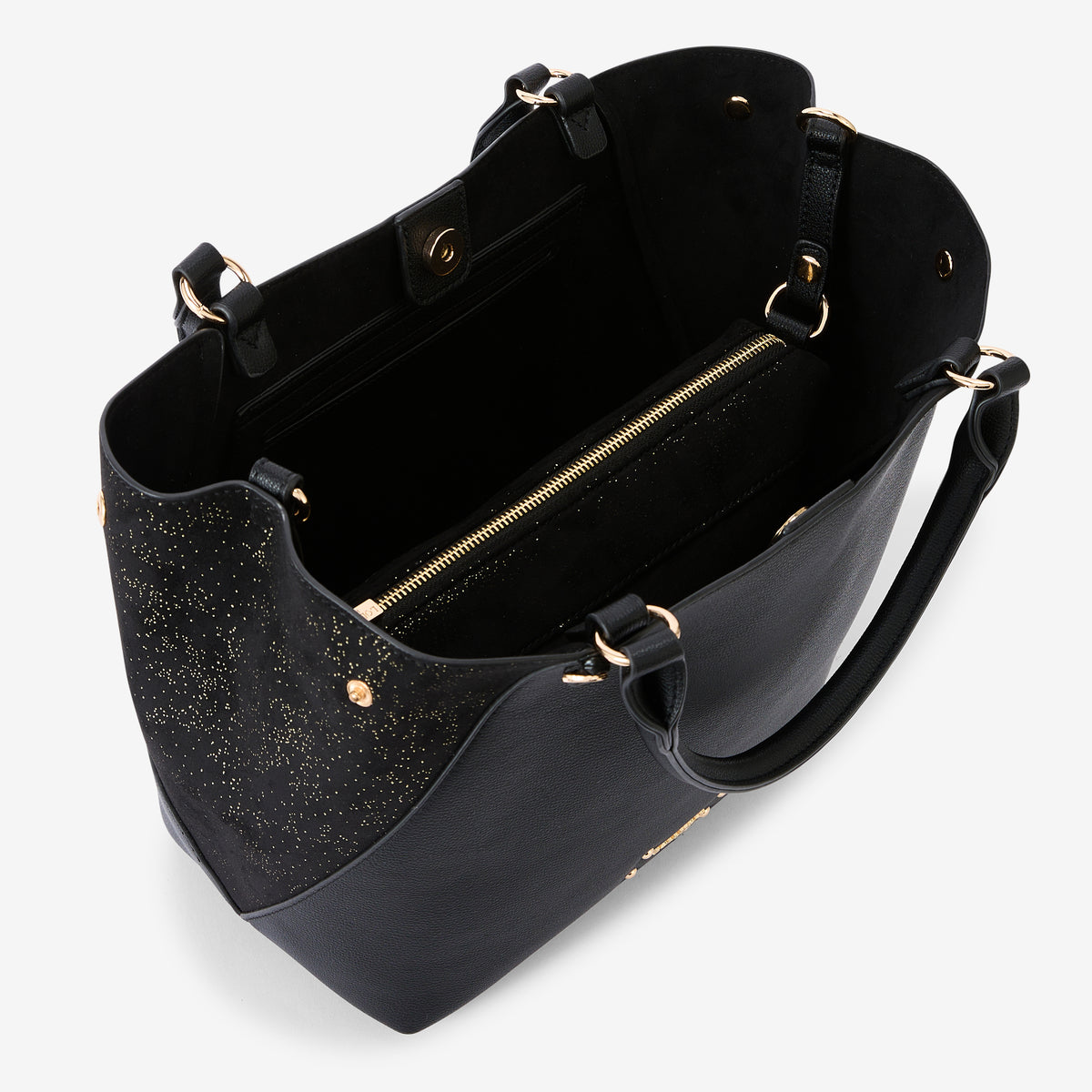 Sac shopper noir Roseanna